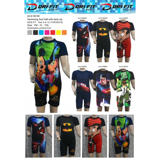 Swimming costume for kids boy clearance